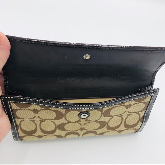 Coach wallet - long with outside pockets! - Picture 2 of 7
